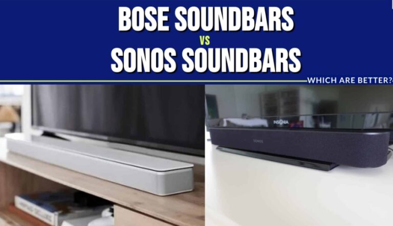 Bose vs. Sonos Soundbars: Which is Better?