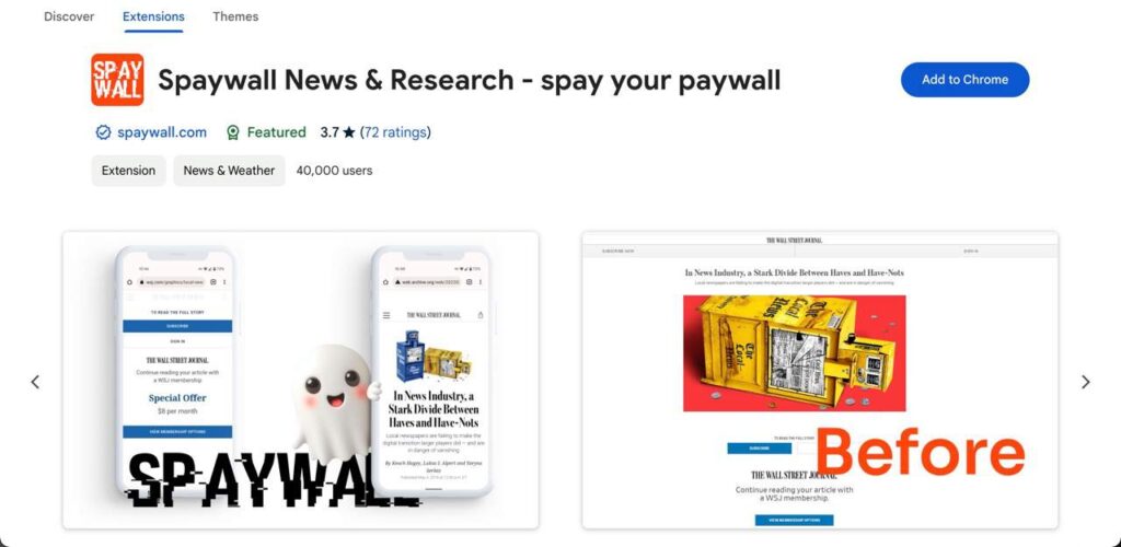 Install Spaywall