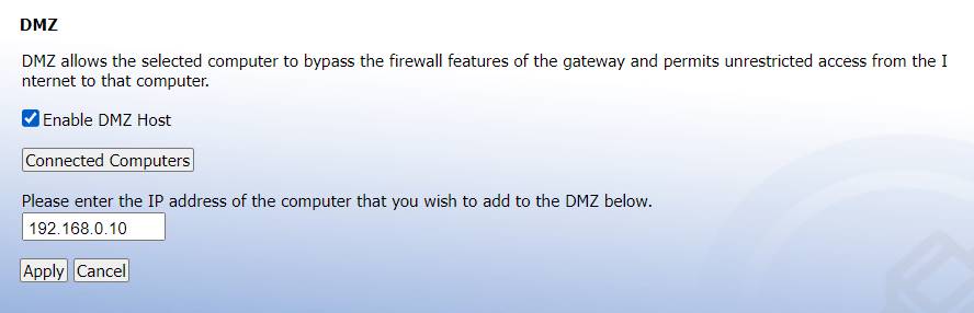NAT on Xbox, Router settings