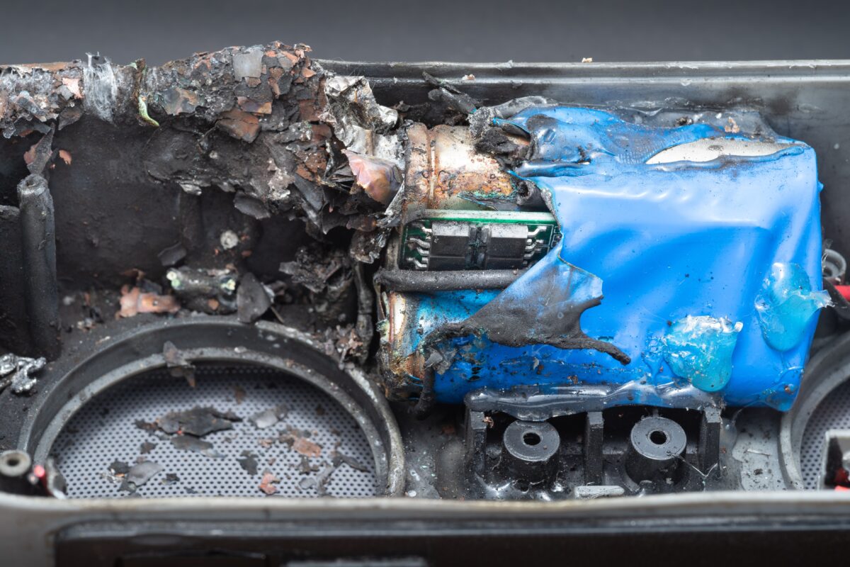 evs catch fire