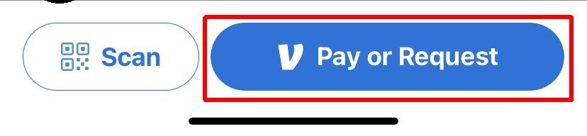 Step 1 - Select Pay or Request