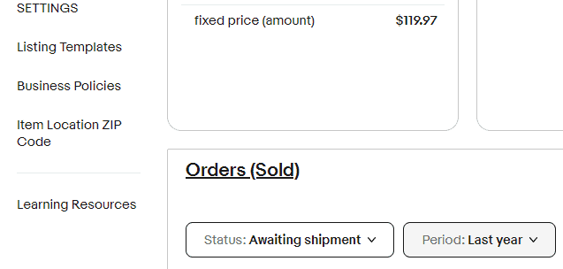 Seller Hub