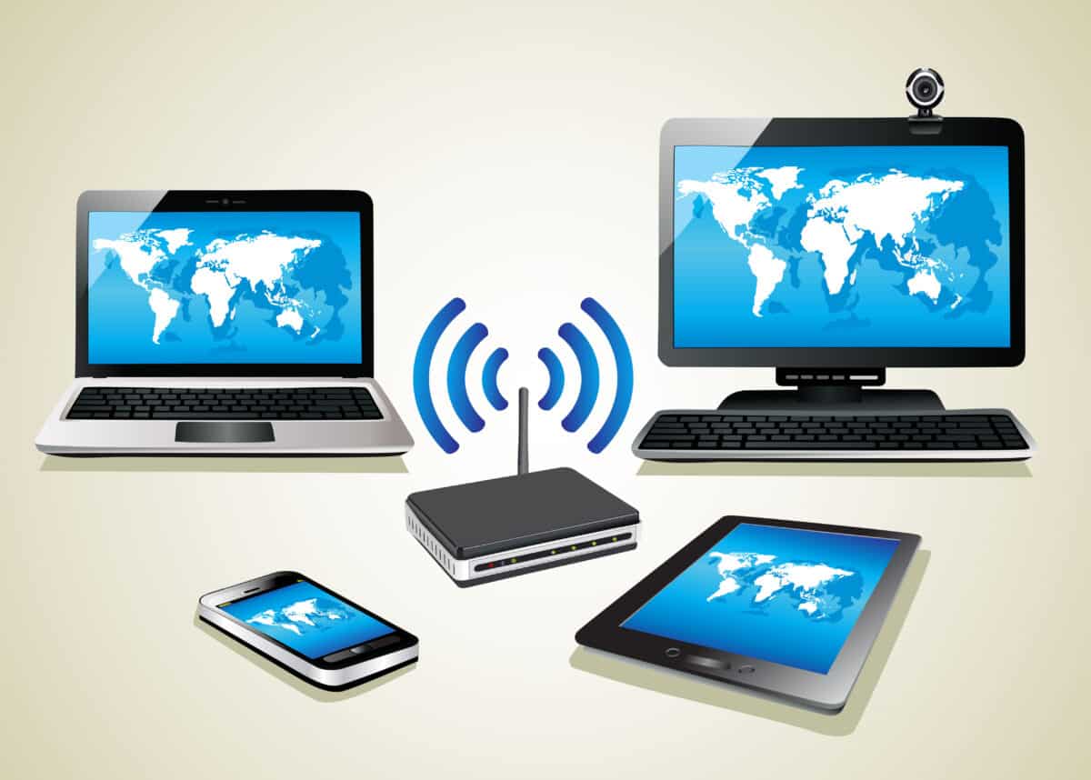 Home wifi network router