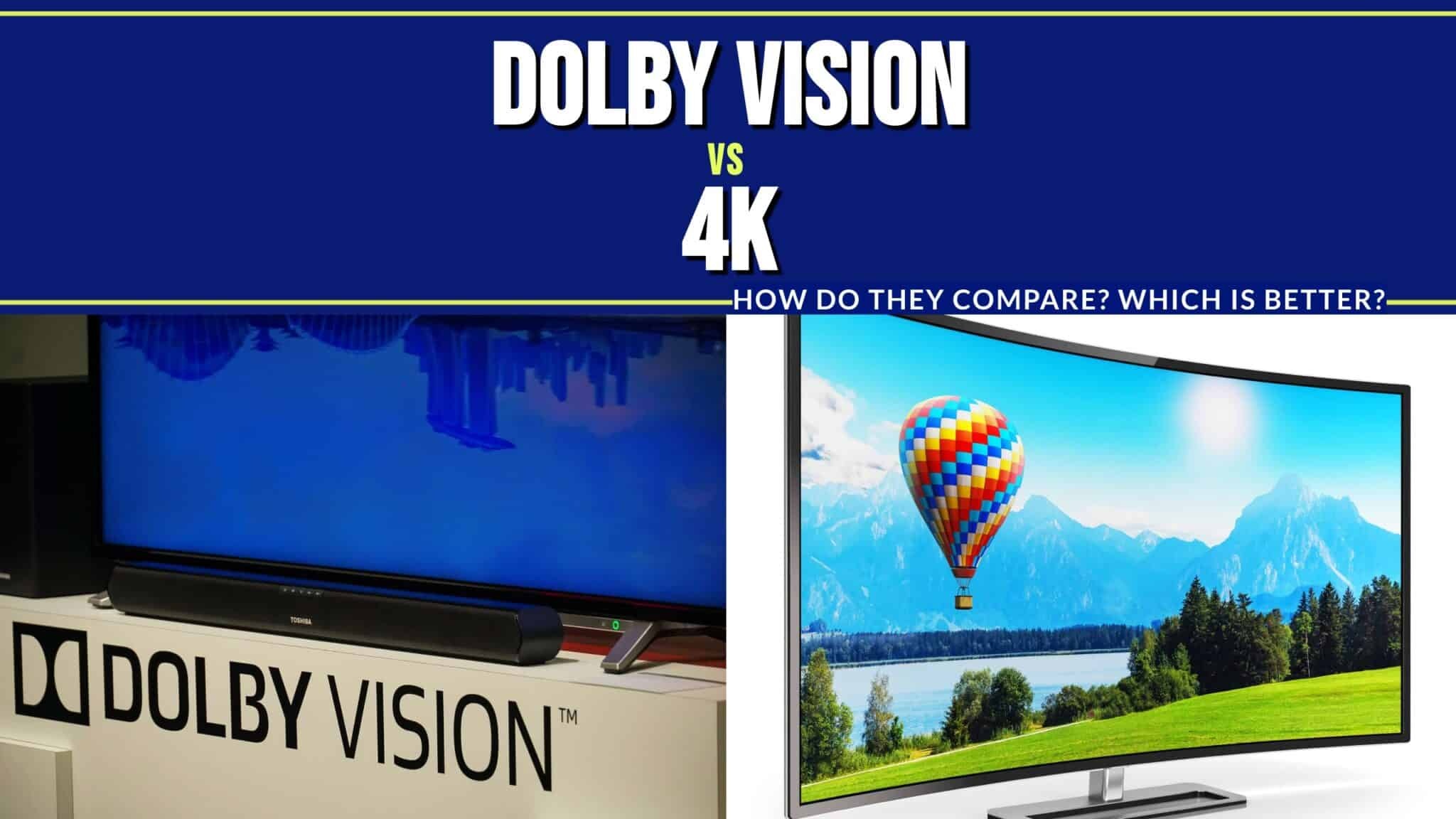 Dolby Vision vs. 4K