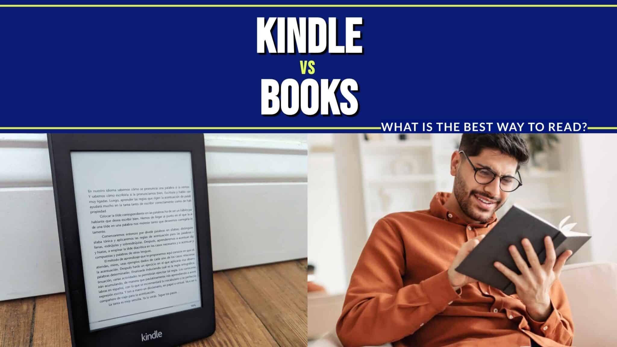 Kindle vs. Books