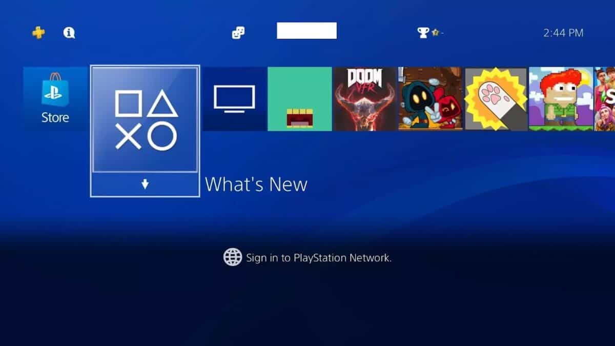 sign into playstation network