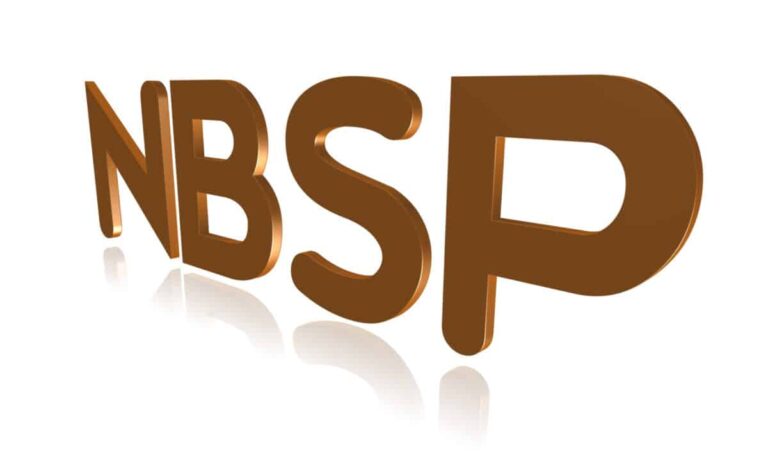 What is A Non-Breaking Space (NBSP) and How is it Used?