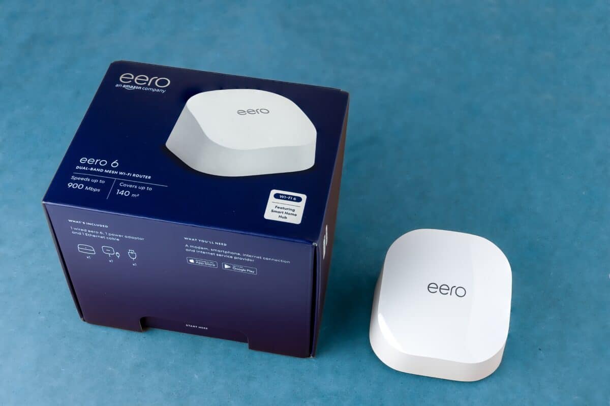 unboxed eero 6 mesh wifi system