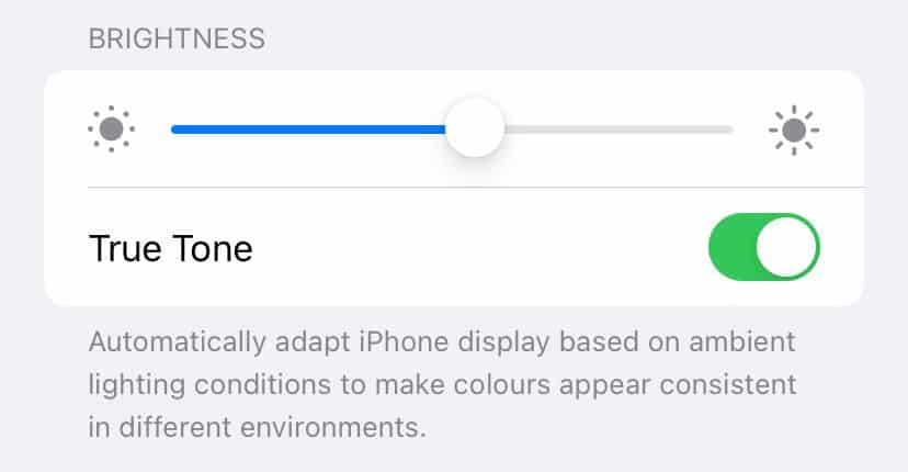 Blue Light on iPhone