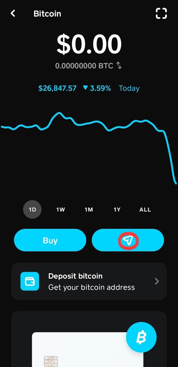 Send Bitcoin Cash App