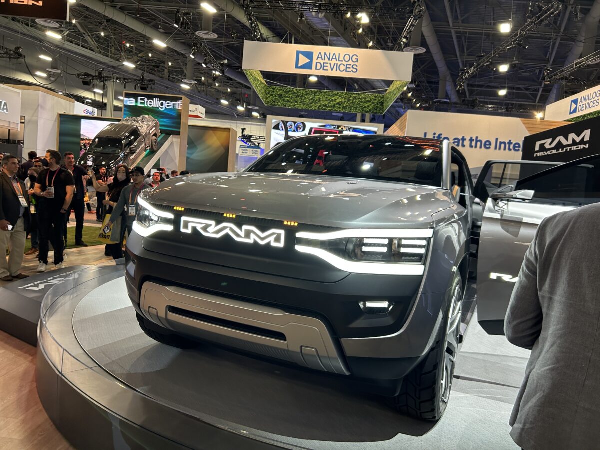 ram 1500 revolution vs Rivian R1t