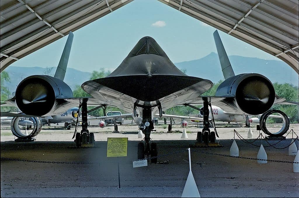 SR-71A Blackbird at Pima Air & Space Museum