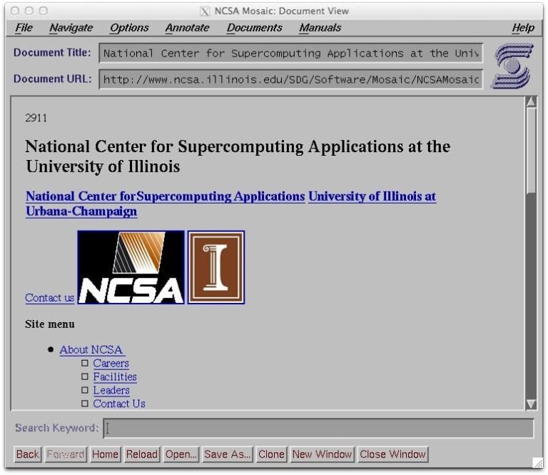 NCSA Mosaic Internet Web Browser: The Complete History