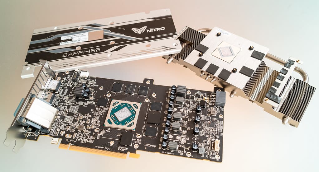 Radeon RX 470 GPU package