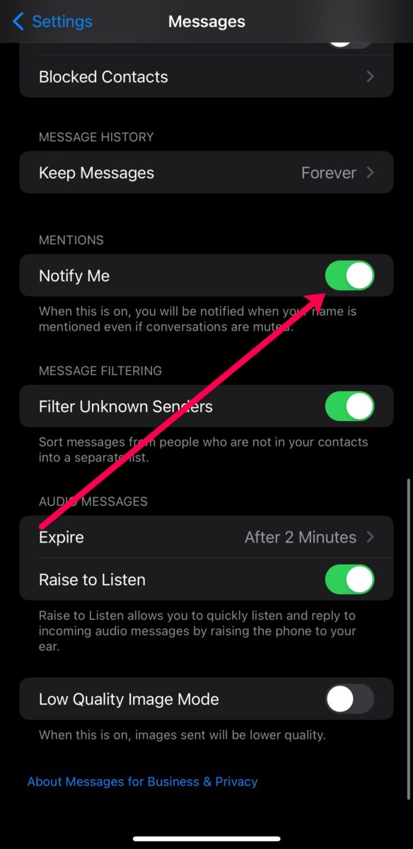 How to Mention Someone in iMessage