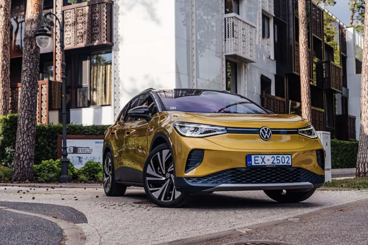volkswagen id.4 EV electric vehicle car