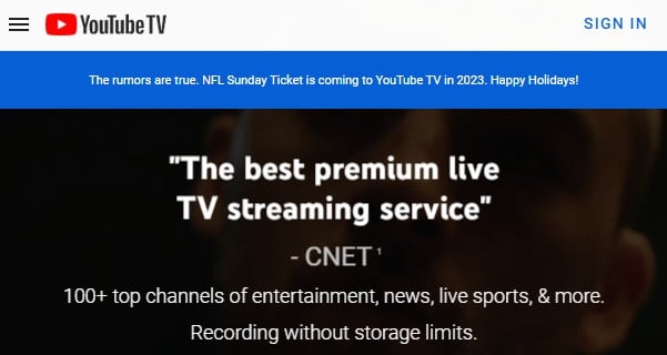 how to cancel youtube tv