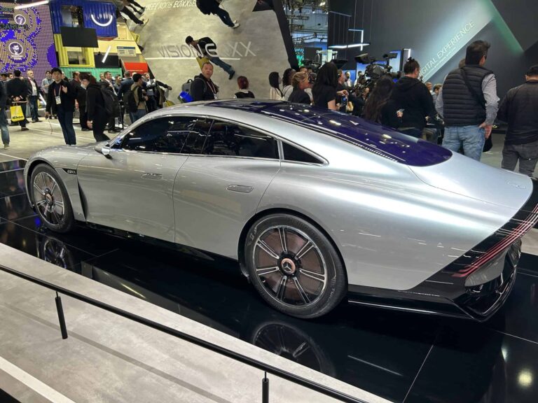 See the Jaw-Dropping Mercedes Vision EQXX Up Close