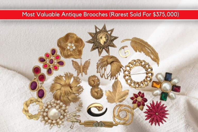 10 Most Valuable Antique Brooches: A $375,000 Legacy of Craftsmanship and Beauty