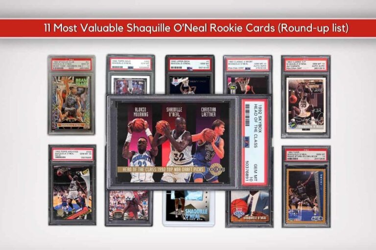11 Most Valuable Shaquille O&lsquo;Neal Rookie Cards: The Ultimate Collector&lsquo;s Guide