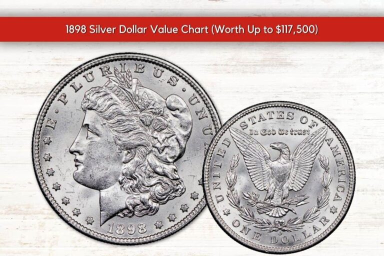 1898 Silver Dollar Value Chart (Worth Up to $117,500)