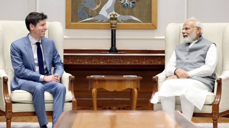 Charting India&lsquo;s AI Destiny: Sam Altman and PM Narendra Modi Forge a Transformative Alliance