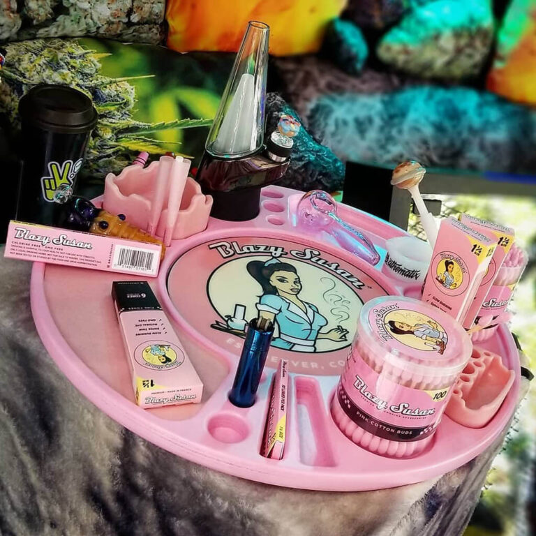 Blazy Susan Review: Pretty in Pink Rolling Papers and Smoking Accessories