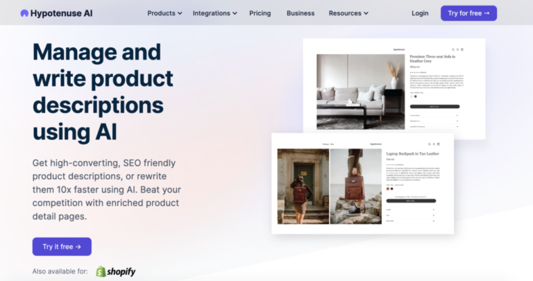 Hypotenuse AI Review: A Game-Changing AI Writing Assistant for Ecommerce & Social Media