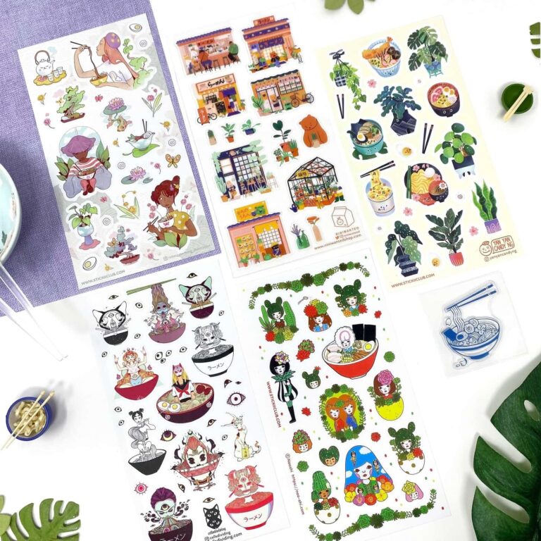 Stickii Club Sticker Subscription Review: Your New Monthly Happy Mail Obsession